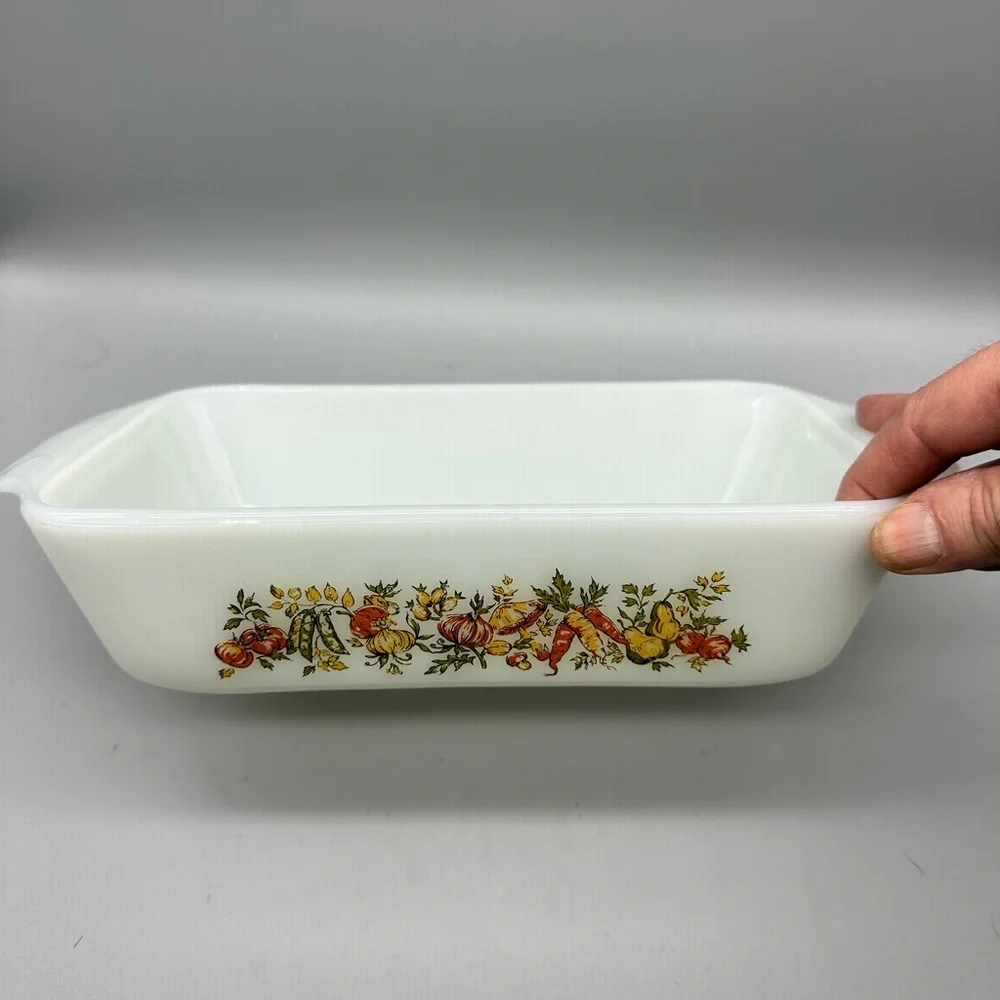 Anchor Hocking vintage harvest 1 qt baking dish